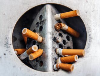 smoking ash tray