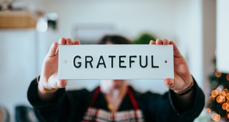 Grateful sign